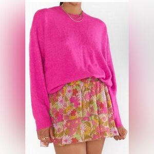 SHOW ME YOUR MUMU Aiden Mini Skort in Carnaby Floral XL